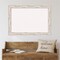 Cork Board, Alexandria White Wash Wood Frame - Bulletin Board, Organization Board, Pin Board